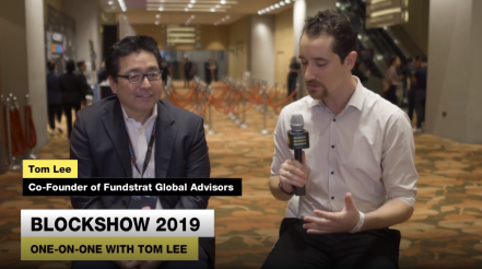 ONE-ON-ONE with TOM LEE Blockshow Singapore 2019