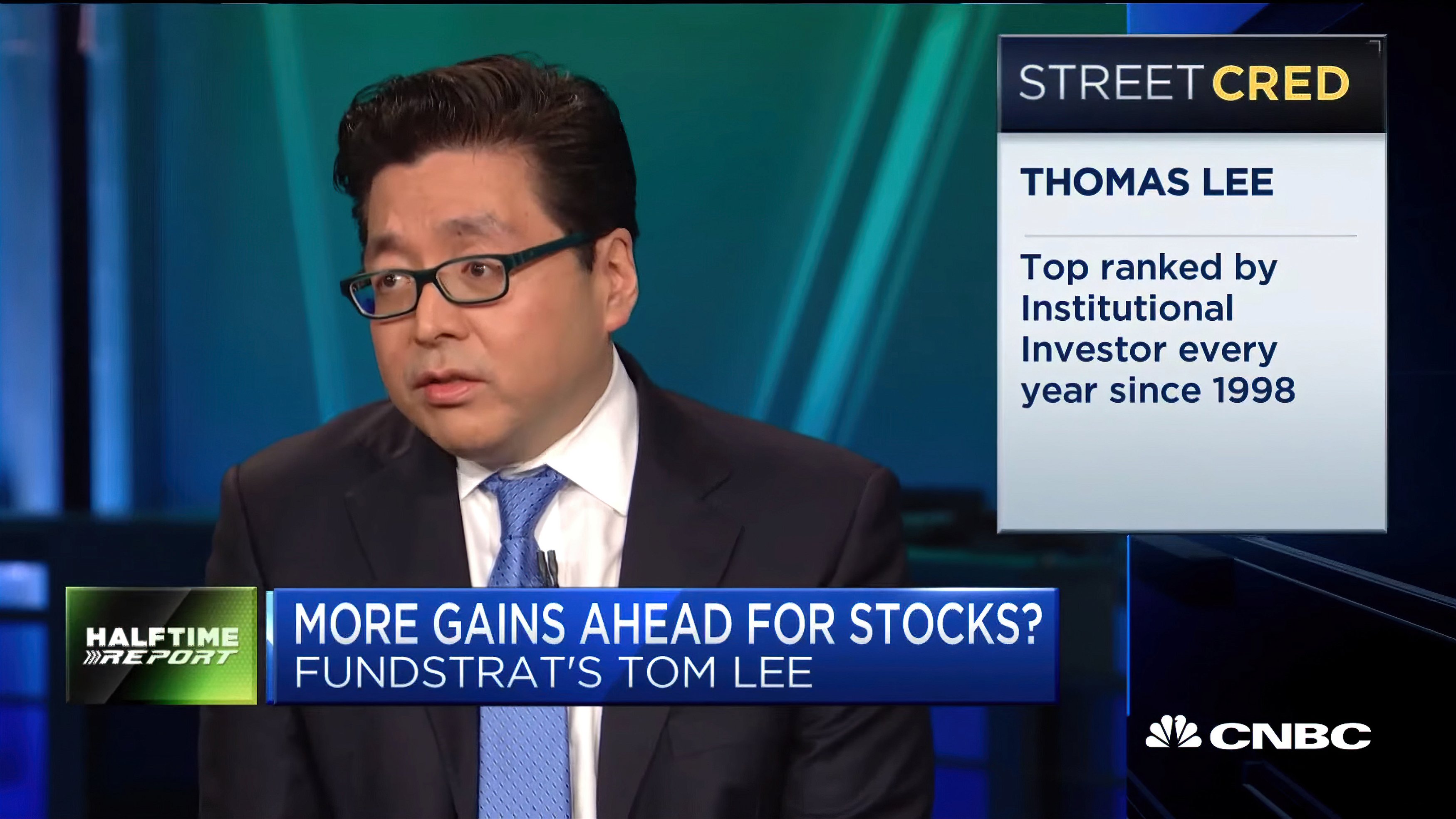 Tom Lee on CNBC