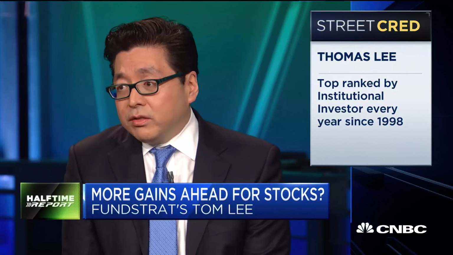 Tom Lee On-Air on CNBC