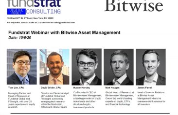 Bitwise: Leading Crypto Index Funds & New Alpha Opportunity