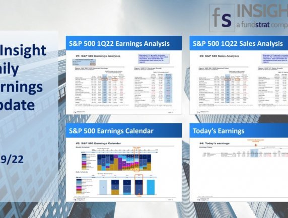 FSInsight 1Q22 Daily Earnings Updates - 5/19/2022