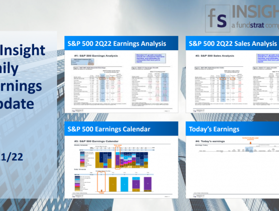 FSInsight 2Q22 Daily Earnings Update - 8/16/2022