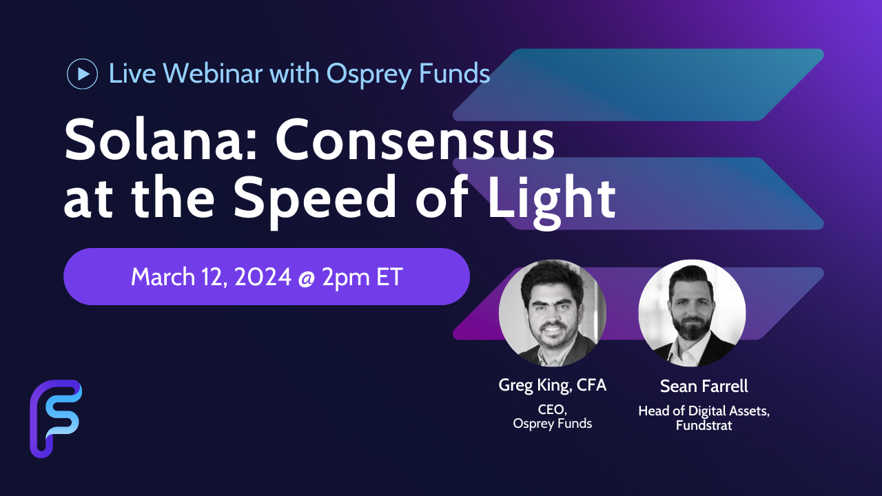 Solana: Consensus at the Speed of Light