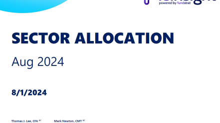 FSI Sector Allocation - August 2024 Update