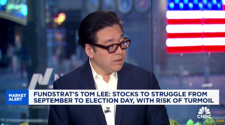 Video: Investors should be cautious for the next 8 weeks, says Fundstrat's Tom Lee