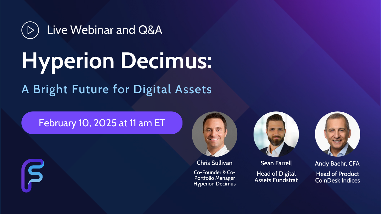 Hyperium Decimus Webinar: A Bright Future for Digital Assets