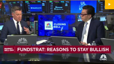 Financials remain our top market sector, says Fundstrat’s Tom Lee