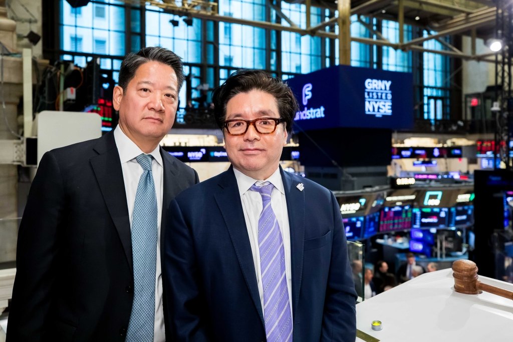 Fundstrat Celebrates Launch of GRNY ETF by Ringing Opening Bell at the New York Stock Exchange