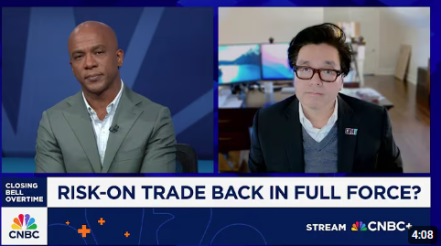 I think you're going to see a crypto rally into year end, says Fundstrat's Tom Lee